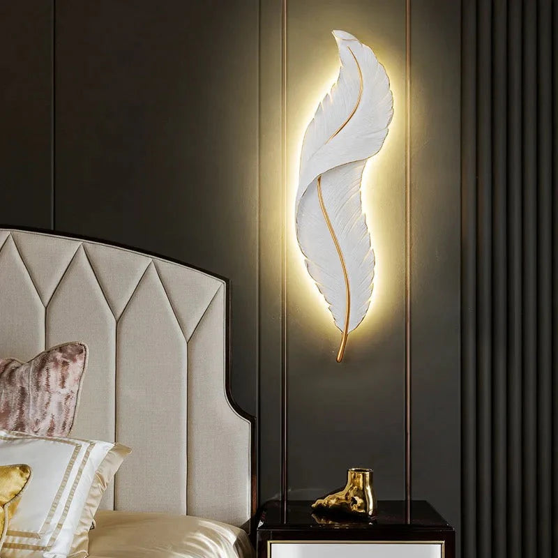 Led Leaf Indoor Wall Lamp