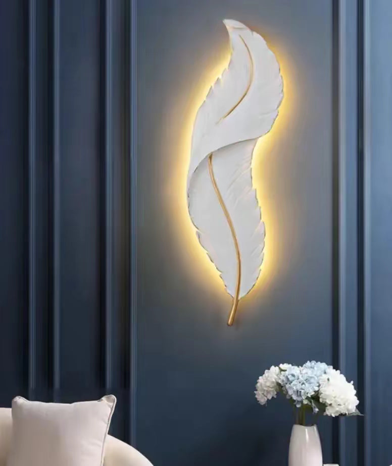 Led Leaf Indoor Wall Lamp