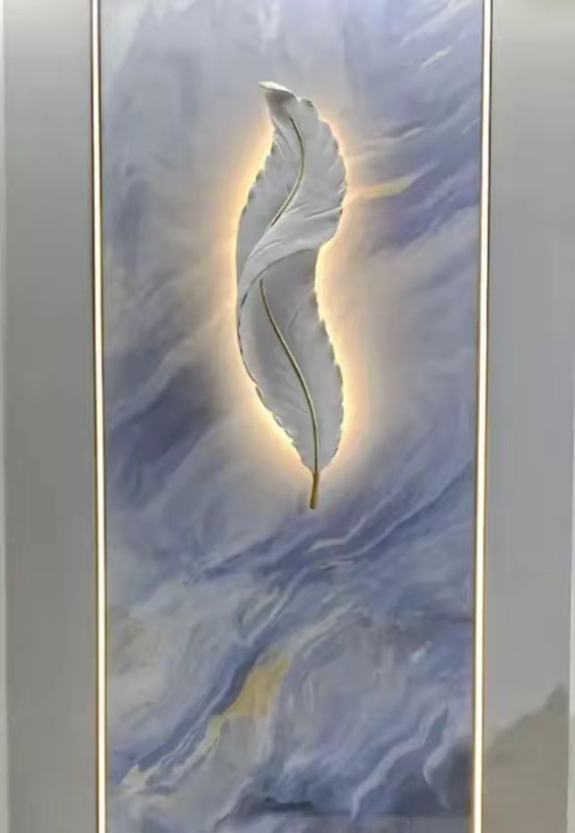 Led Leaf Indoor Wall Lamp