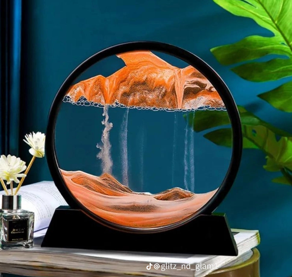 3D Moving SandScapes Lamp