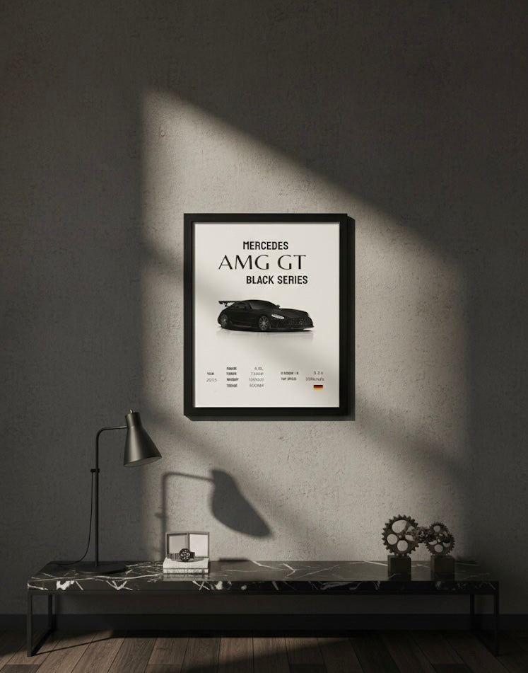 AMG GT: Black Series Tribute Frame