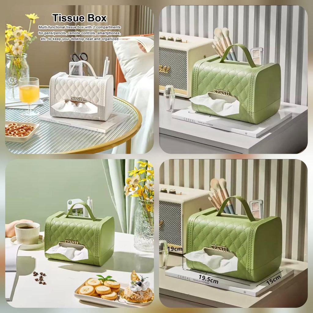 Handbag Multi Functional Square Tissue Box