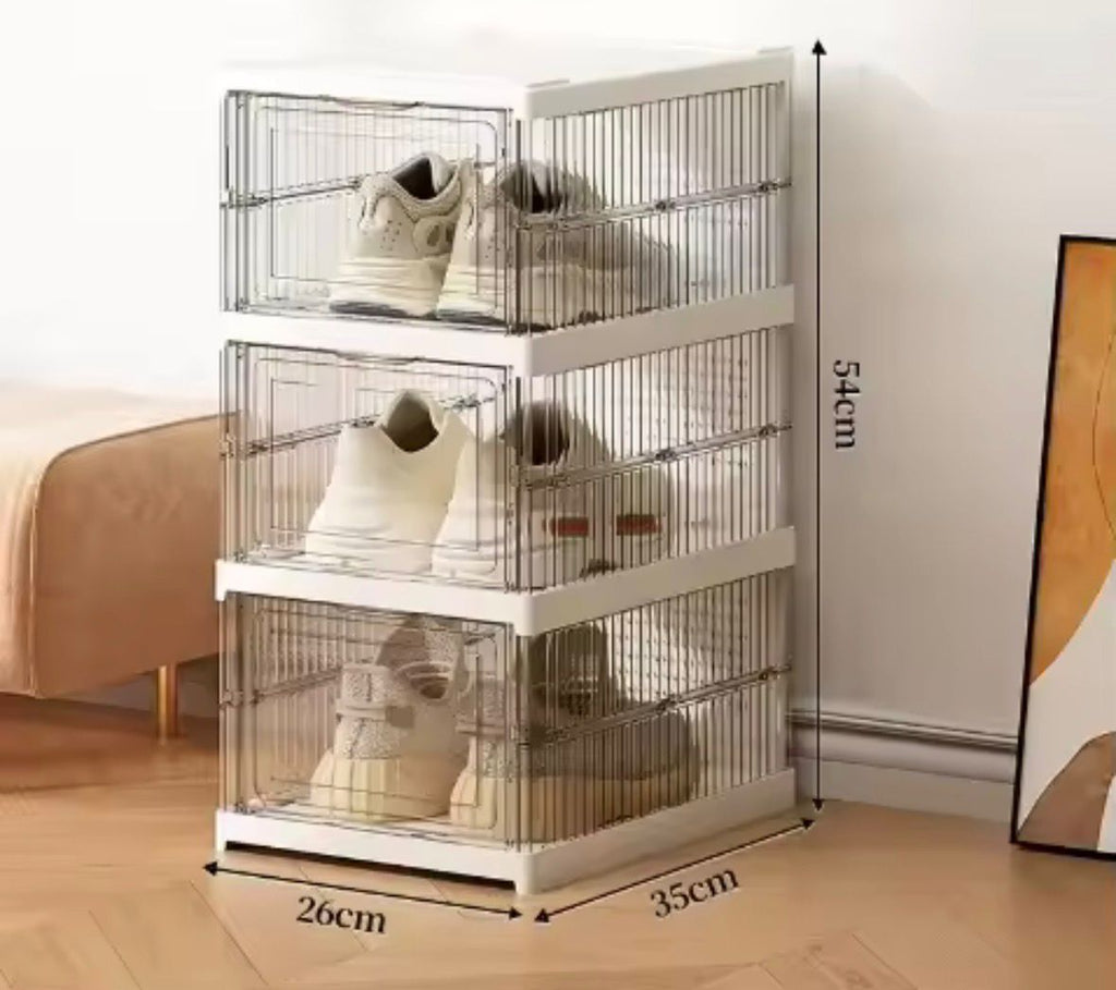 Dustproof 3 Layers Foldable Cabinet Organizer