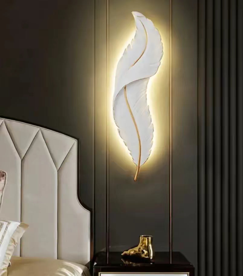 Led Leaf Indoor Wall Lamp