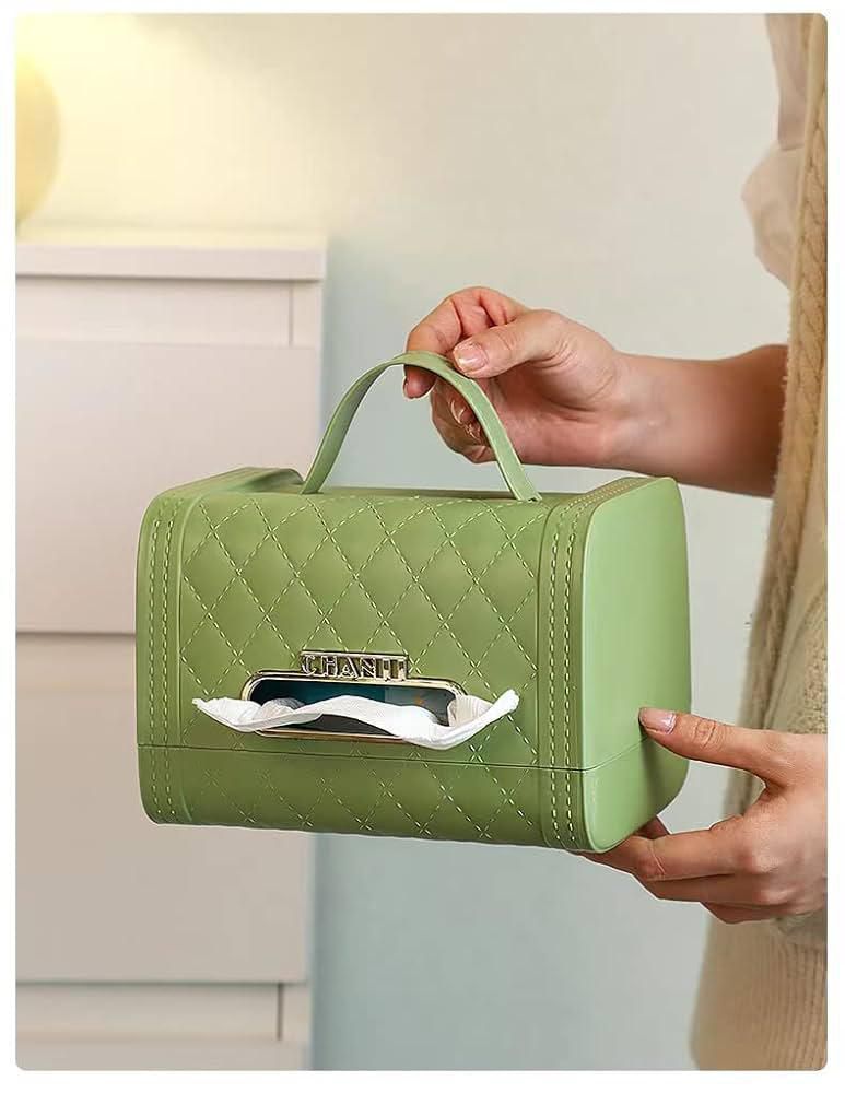 Handbag Multi Functional Square Tissue Box