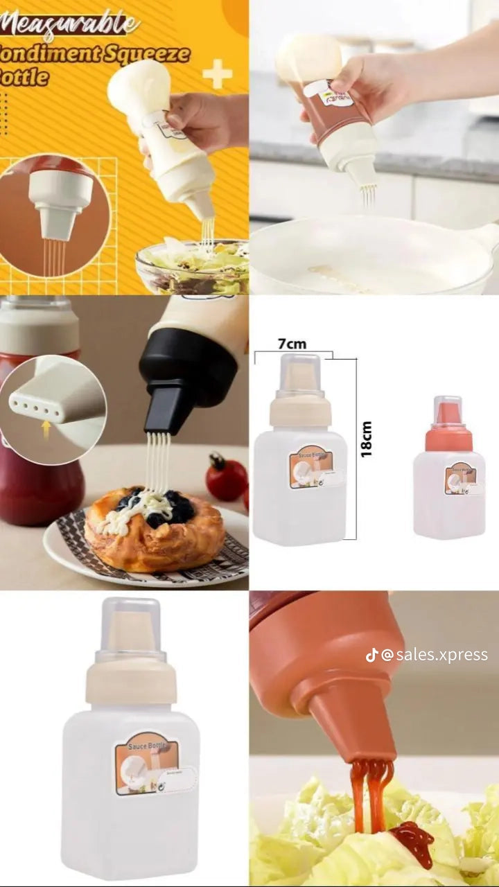 Ketchup Squeeze 5 Hole Bottle
