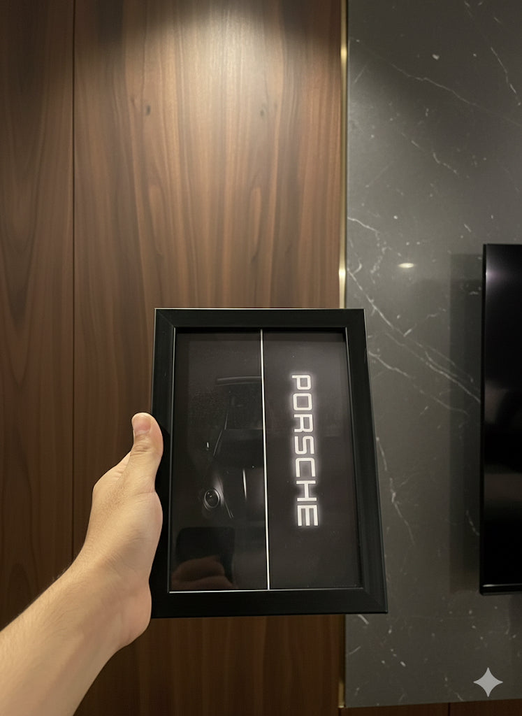 Luxury Automotive Framed Decor Collection