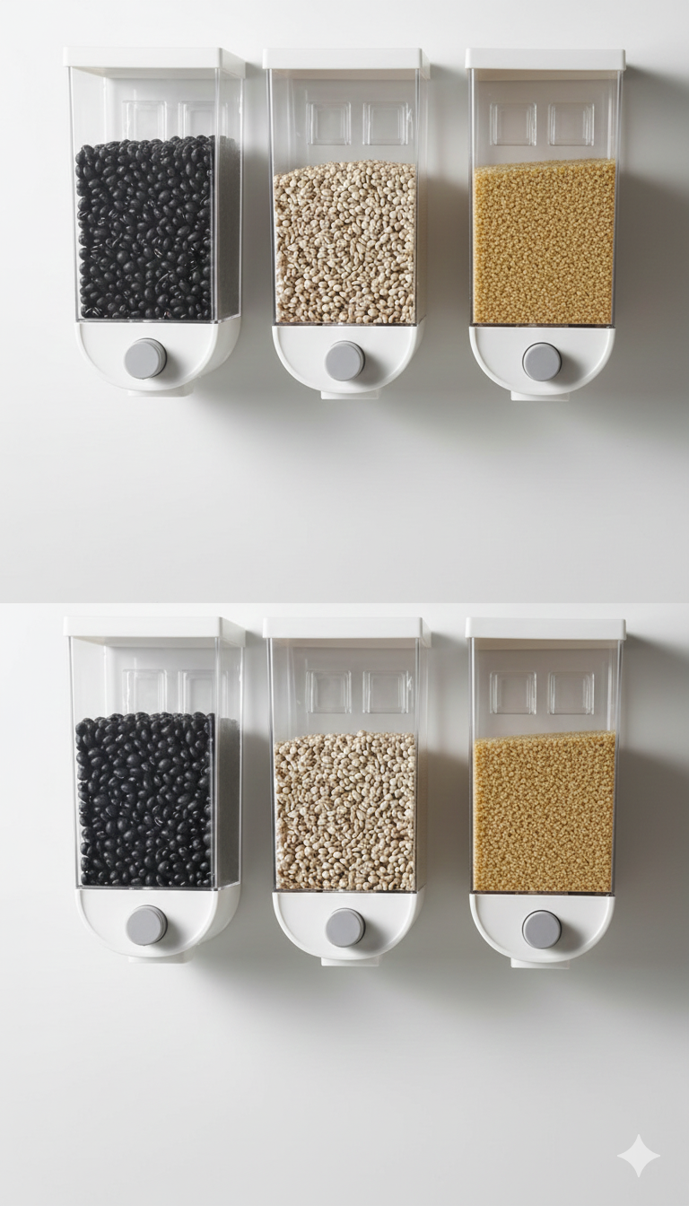Cereal  Wall Dispenser